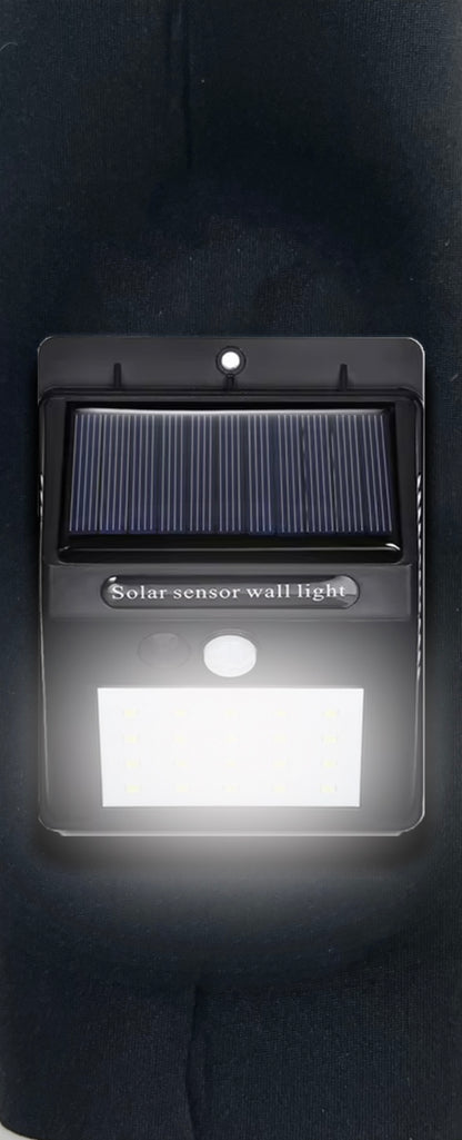 AWNING STAY WITH BUILT IN SOLAR POWERED LED LIGHT