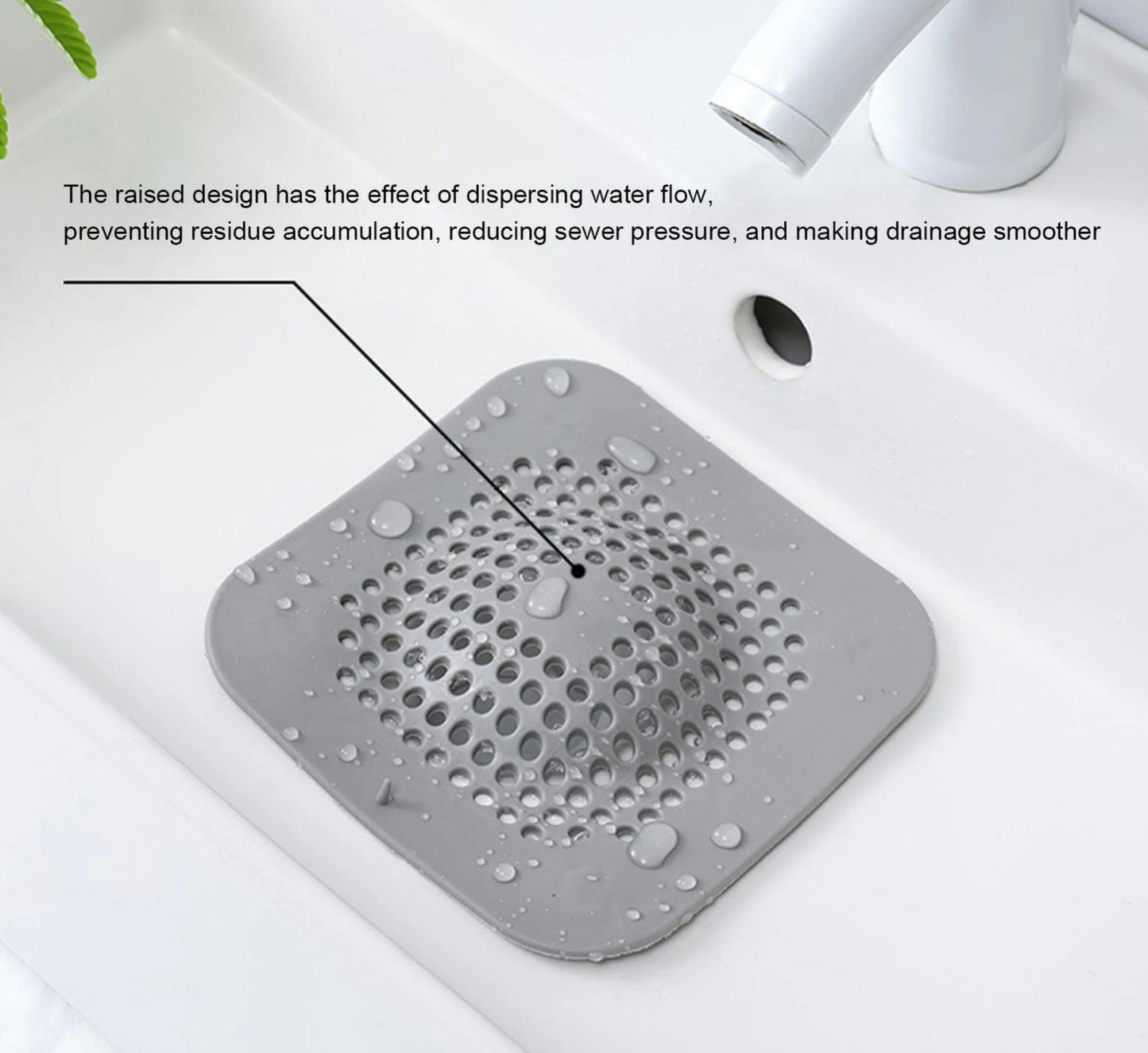 SILICON DRAIN COVER