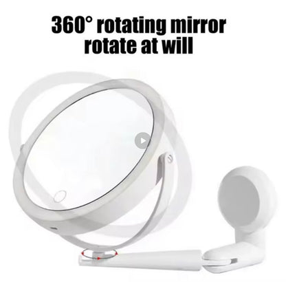 USB RECHARGEABLE MAKE UP MIRROR - STICK ON