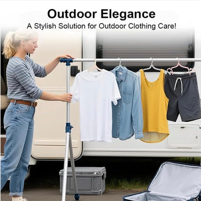 FOLDING CLOTHES HANGERS INCORPORATING CLOTHES PEGS