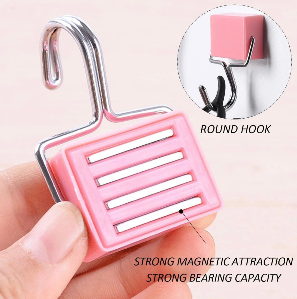 COLOURFUL MAGNETIC HOOKS