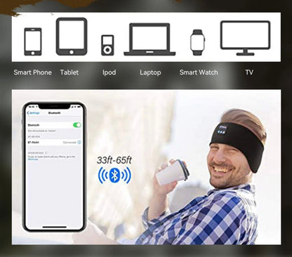 WIRELESS BLUETOOTH STEREO GOGGLES/HEADBAND