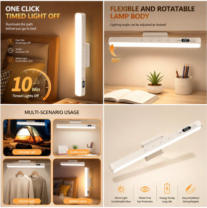6000K RECHARGEABLE - DIMMABLE REMOTE CONTROL STRIP LIGHT