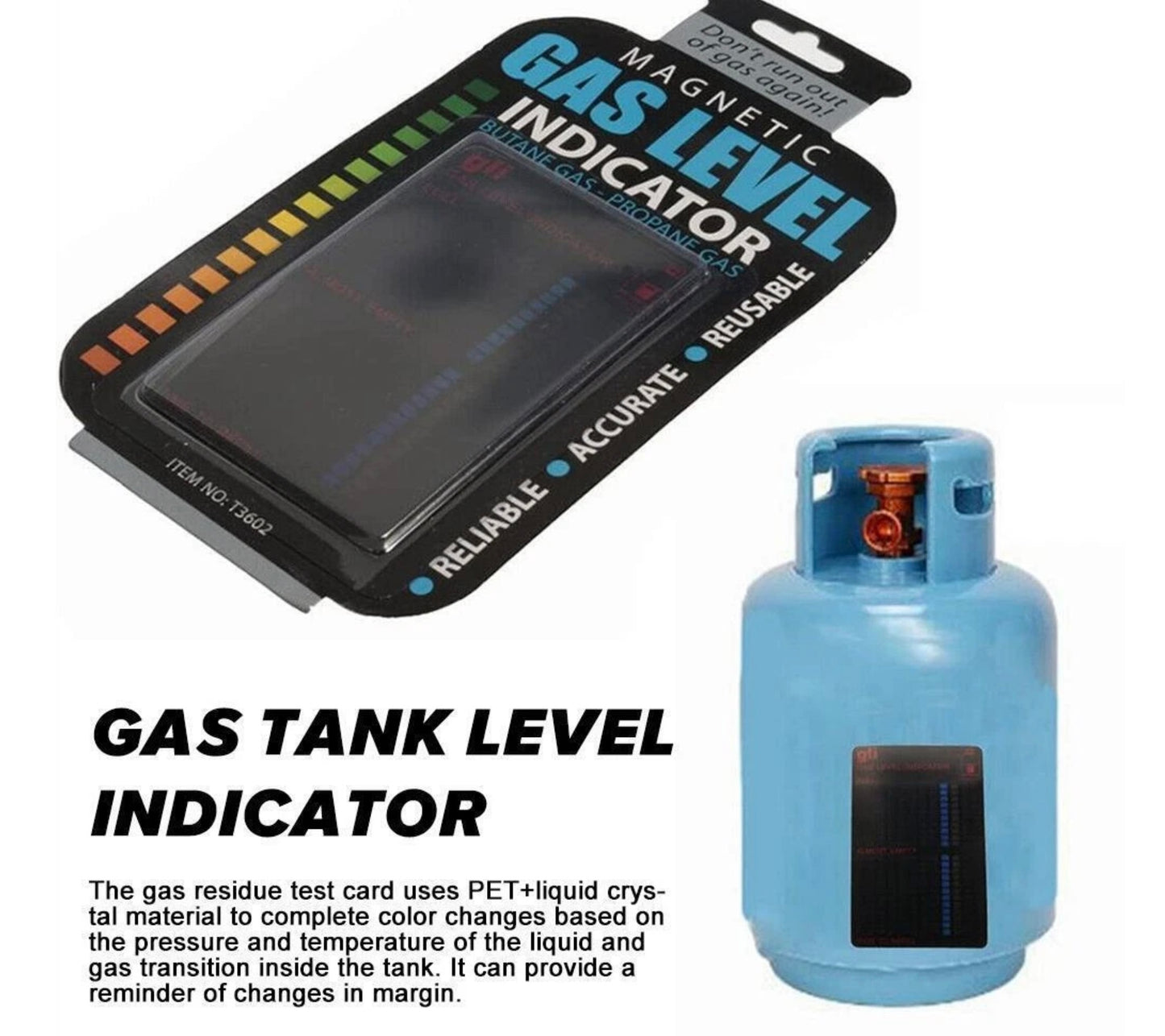 MAGNETIC GAS LEVEL INDICATOR