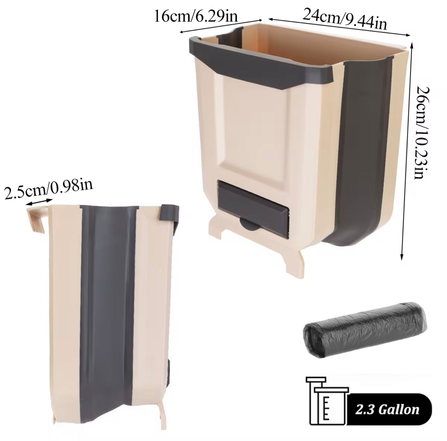 FOLD FLAT BIN - DOOR MOUNT