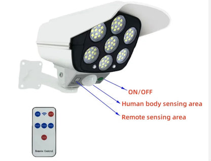 Solar Sensor Light w Dummy Camera