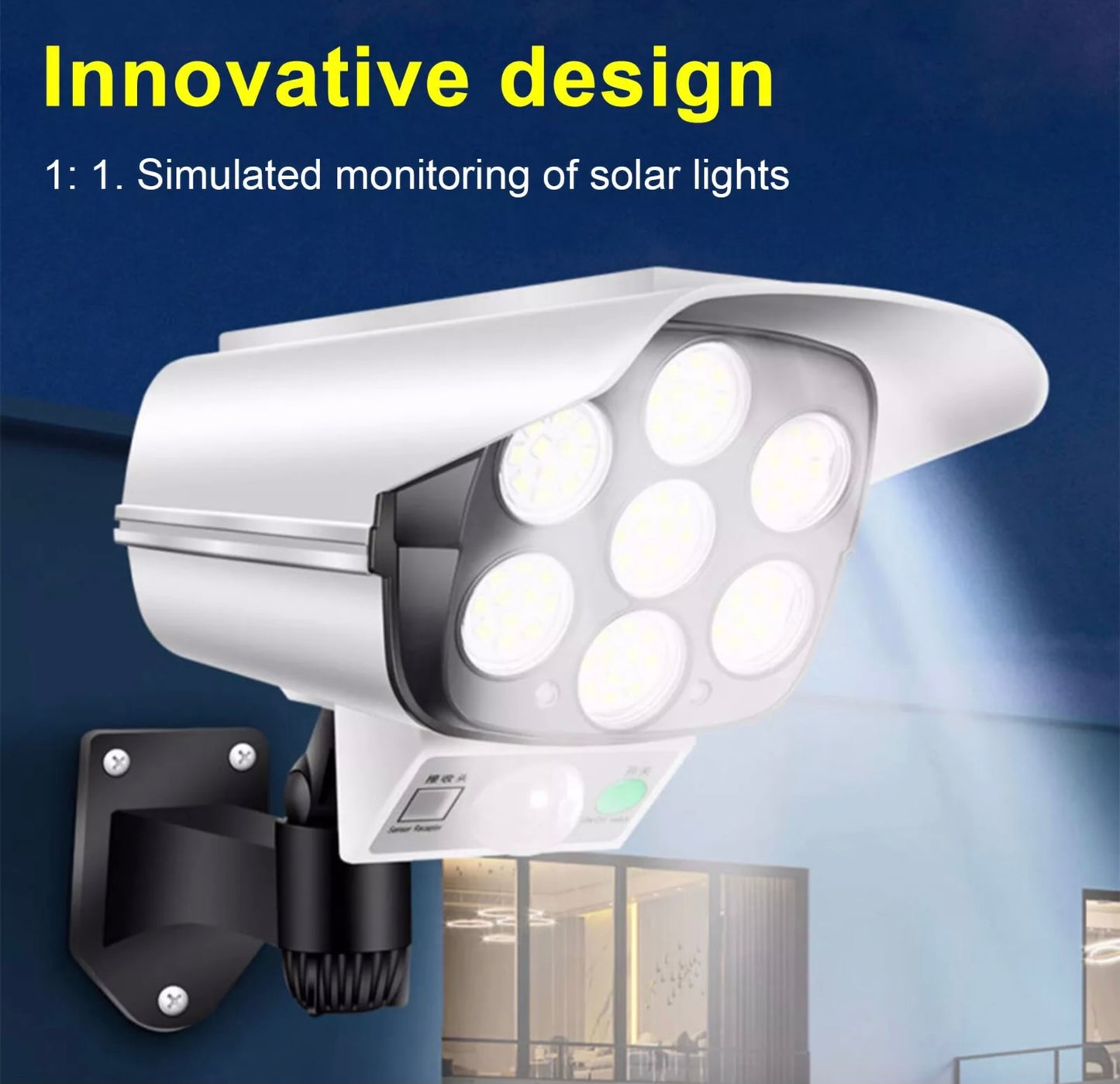 Solar Sensor Light w Dummy Camera