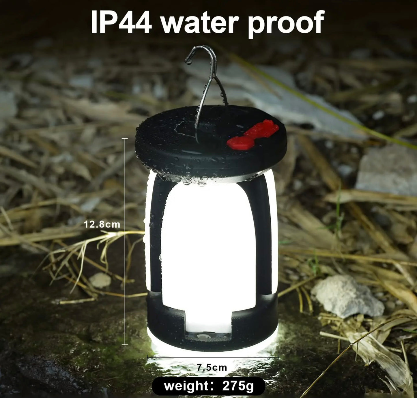 Outdoor Solar Camping Light and USB Charger