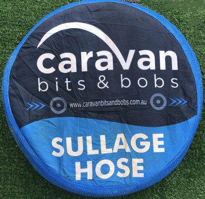 Sullage Hose - 5M Interconnecting Including Fittings Both Ends and Storage Bag