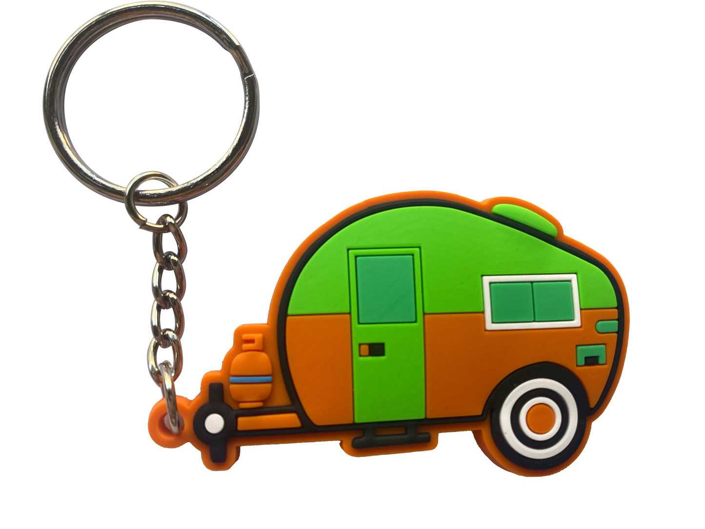 Retro Caravan Keyrings - Lots of colours available