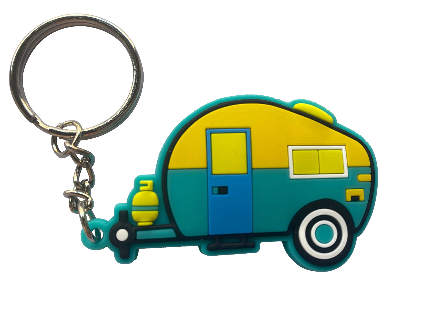 Retro Caravan Keyrings - Lots of colours available