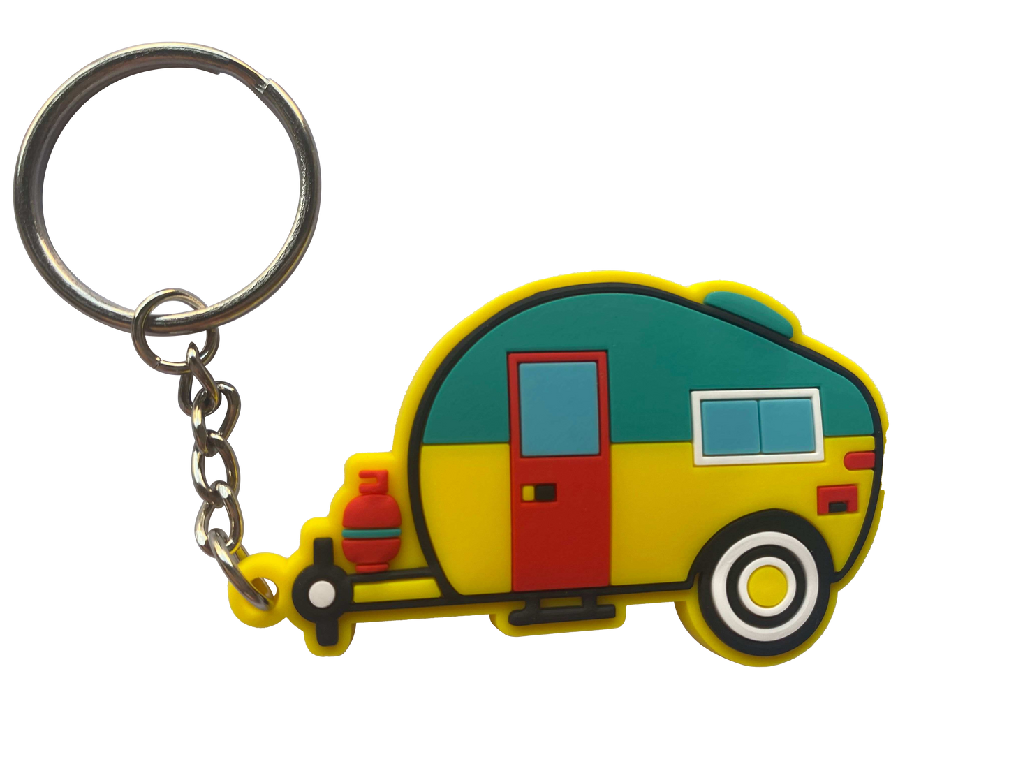 Retro Caravan Keyrings - Lots of colours available