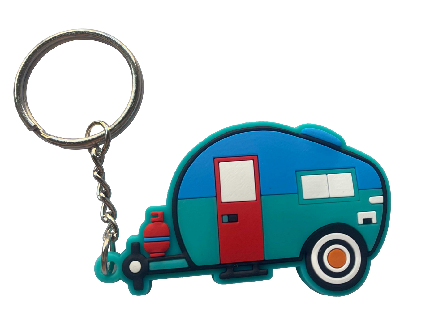 Retro Caravan Keyrings - Lots of colours available