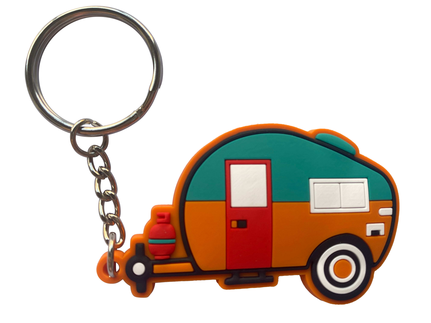 Retro Caravan Keyrings - Lots of colours available