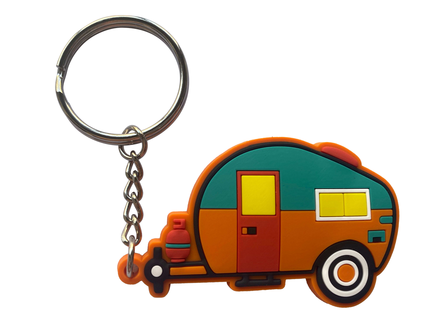 Retro Caravan Keyrings - Lots of colours available