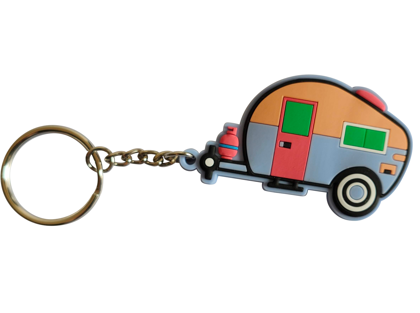 Retro Caravan Keyrings - Lots of colours available