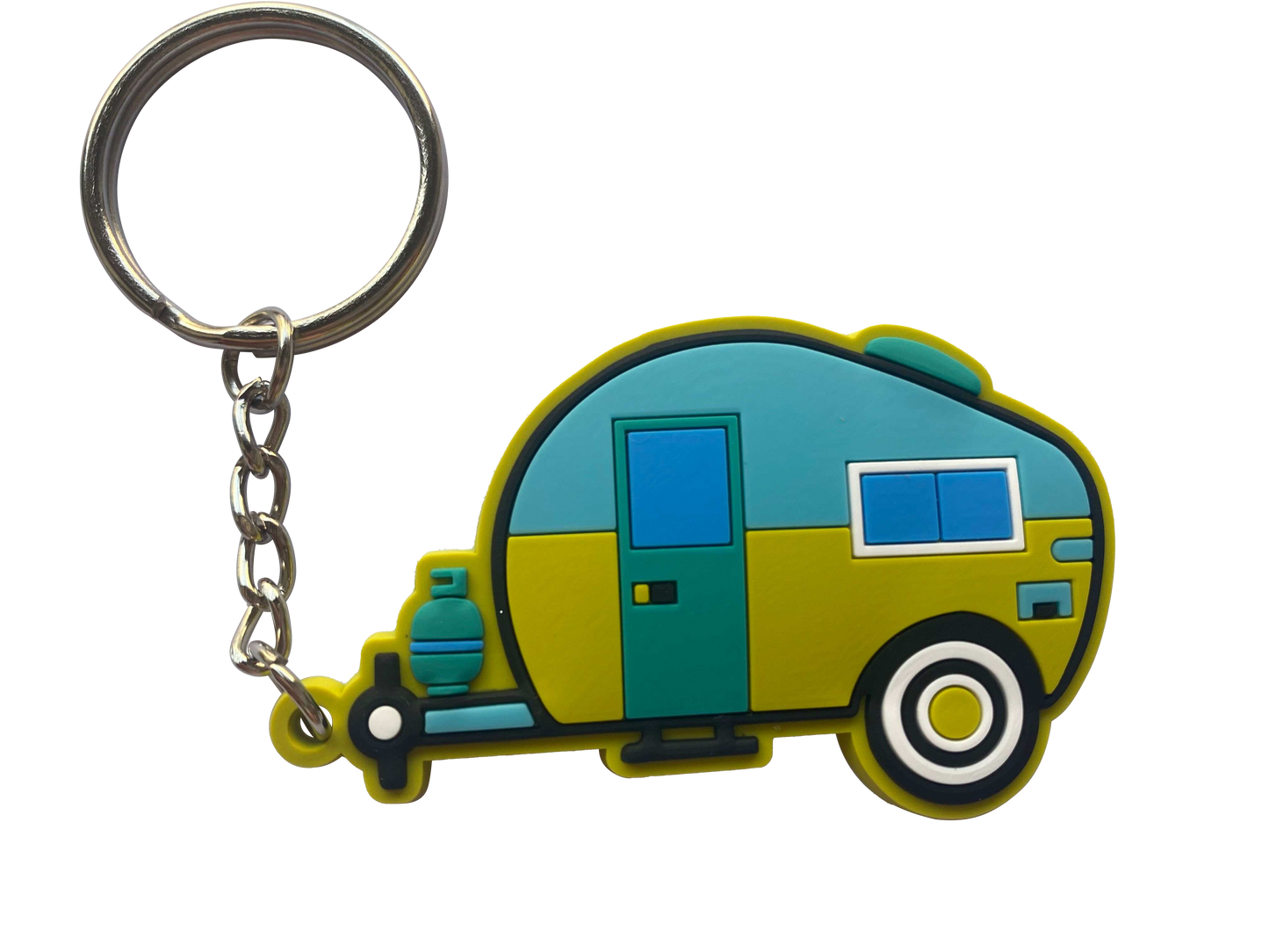 Retro Caravan Keyrings - Lots of colours available